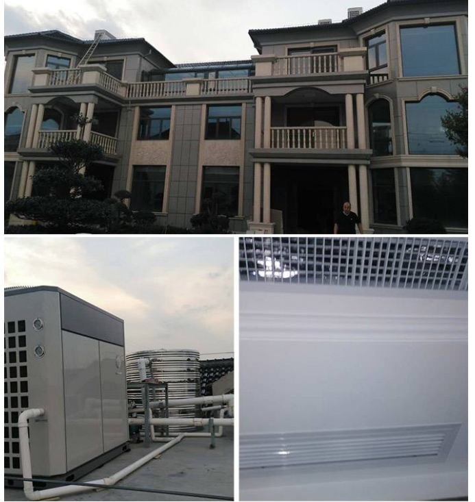 給別墅供暖，土豪們都選擇空氣能熱泵！